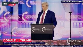 This is the Most Epic Clip from Trump’s TPUSA Speech. MUST WATCH