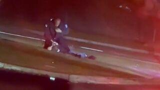 Texas Cop Beats Homeless Man on the Ground Goes Viral.... Cop in Big Trouble!!