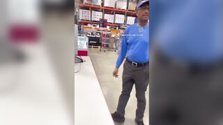 Creep Busted Taking Upskirt Pictures at a Costco
