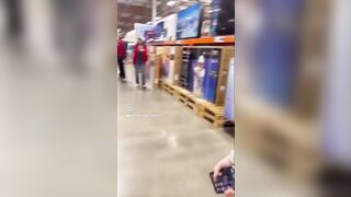 Creep Busted Taking Upskirt Pictures at a Costco