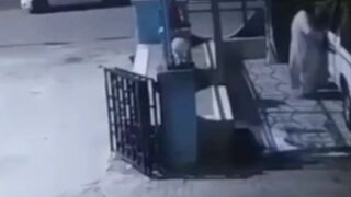 Muslim on his Porch is Killed Final Destination Style (Watch Slow Motion)