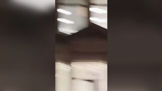 Busty Woman can be seen having Sex inside the office in full view window by passerby