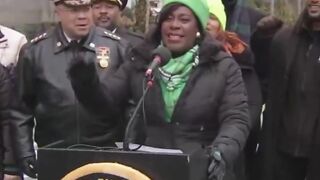 Philadelphia's Mayor Led an Eagles Chant today, but Doesn't Know how to Spell Eagles.