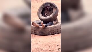 IT'S VERY HARD TO BE THIEF IN BLACK AFRICA