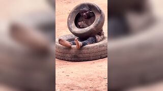 IT'S VERY HARD TO BE THIEF IN BLACK AFRICA