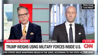 Stephen Miller Just Murdered Jake Tapper Live on Air.... WOW!!!