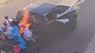 All Fun and Games until Someone Starts a Fire in a PICKUP Truck