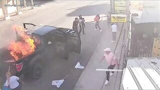 All Fun and Games until Someone Starts a Fire in a PICKUP Truck