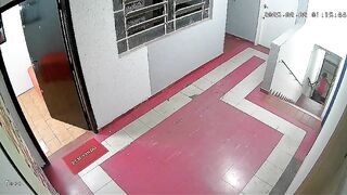 Lady in Red being Robbed Stops Man in the Best Way