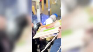 Devil Singer Katy Perry has Freak Accident while Signing Autographs (Short Video)