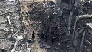Gaza residents return to their Homes after Israeli Destruction