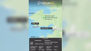 BREAKING: ANOTHER Plane Disappears Off Radar near Nome, Alaska (Radar followed by News Report)