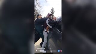 Is this Excessive? Police Officer Fights with a Man and his Baby