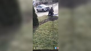 Is this Excessive? Police Officer Fights with a Man and his Baby
