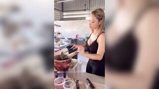 Beautiful Thai Food Lady