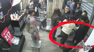 Cops caught on CCTV of Barbershop Planting Evidence during Raid
