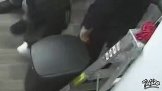 Cops caught on CCTV of Barbershop Planting Evidence during Raid