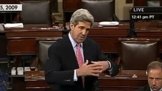 John Kerry from 2009 on his prediction for 2014 for mankind