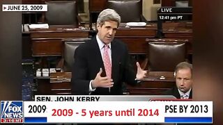 John Kerry from 2009 on his prediction for 2014 for mankind