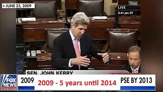 John Kerry from 2009 on his prediction for 2014 for mankind
