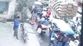 This Doesn't Look Safe. That's a LOT of Rice. India of Course