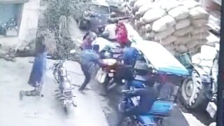 This Doesn't Look Safe. That's a LOT of Rice. India of Course