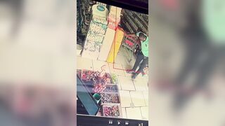 Genius Security Guard wanted to See if the Shotgun Worked on his Foot (Watch Slow Motion)