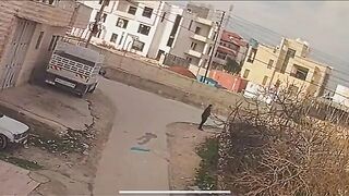 Palestinian throws Rocks at Israeli Army and is Quickly Eliminated