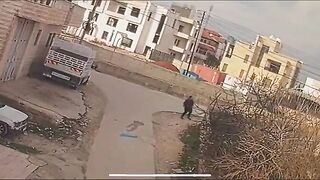 Palestinian throws Rocks at Israeli Army and is Quickly Eliminated