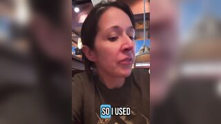 Leftist White Woman Requests To Be Served By An LGBTQ Or Tranny in a Mexican Restaurant.