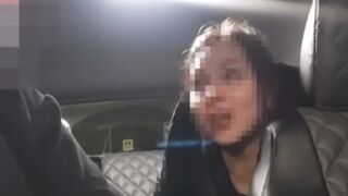 Female Passenger loses her Temper on Uber Driver and Beats Him up lol. Wait for it