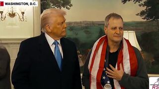 Trump Effect: Trump welcomes back teacher released by Russia. Marc Fogel