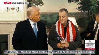 Trump Effect: Trump welcomes back teacher released by Russia. Marc Fogel
