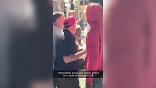 Legendary Pitcher John Rocker and Patrick Mahomes Sr. Almost Fight outside Bar in NOLA
