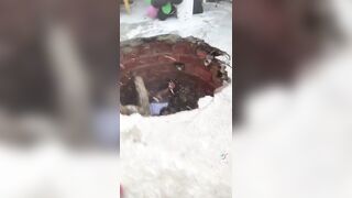 Sorry Girls, a Little too Much Weight for the Concrete