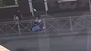 3 Russian Kids Brutally Beat Female. Man Secretly Records it All. Watch ending