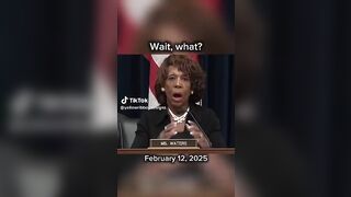 WOW: Elon Just Posted Terrified Maxine Waters ... She Scared?