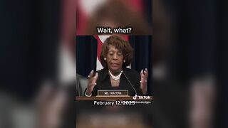 WOW: Elon Just Posted Terrified Maxine Waters ... She Scared?