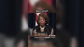 WOW: Elon Just Posted Terrified Maxine Waters ... She Scared?