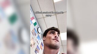 Student records Leftist Teacher having TDS Meltdown in School over Trump.