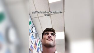 Student records Leftist Teacher having TDS Meltdown in School over Trump.