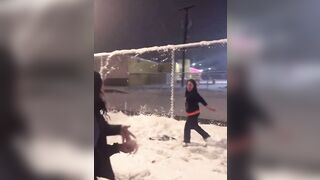 Infuriating Video Shows Homeless Asian Woman Terrorized and Beaten by Subhuman Thug.