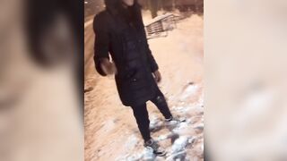 Infuriating Video Shows Homeless Asian Woman Terrorized and Beaten by Subhuman Thug.
