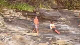 On Camera, Tourist Dies After Jumping Off 50-Foot Cliff In Hawaii