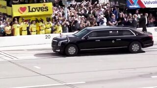 President Trump is Everywhere! Gives Electrifying Speech. He is attending the DAYTONA 500 today