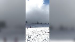 Rare "Sun Candle" Phenomenon in Austria
