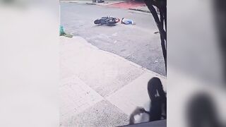 Woman is Dragged off of Her Motorcycle during Brazen Robbery