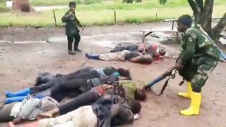 Horrific Video of Christians being Massacred in the Congo by Militants Allied with the Islamic State