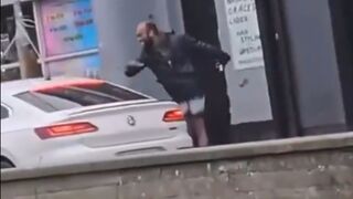 The Irish do not Appreciate Illegals Touching their Car