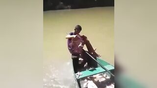 This is how Fishing for Piranhas work..it's Pretty Easy lol Right